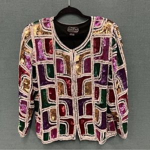 Vintage Sequin Jacket